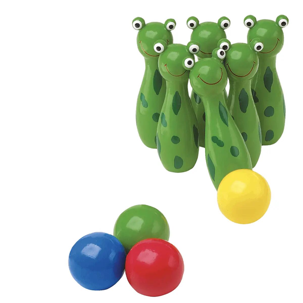 Quilles grenouilles - small foot 2/2