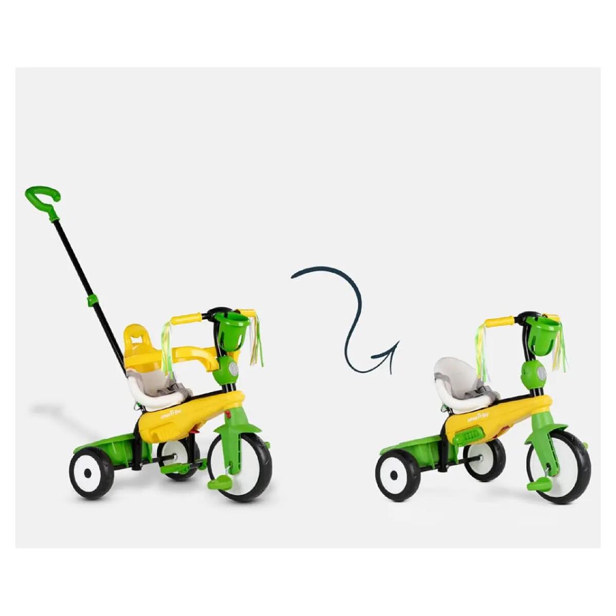 Tricycle Breeze jaune vert evolutif 2/2