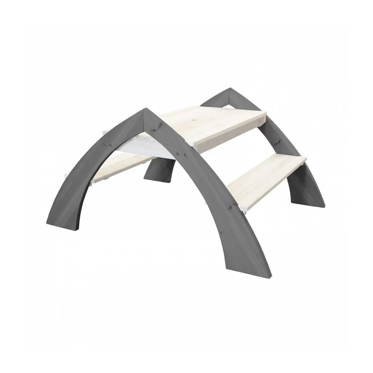 AXI Table picnic sable et eau Delta 119x98x65cm 2/2