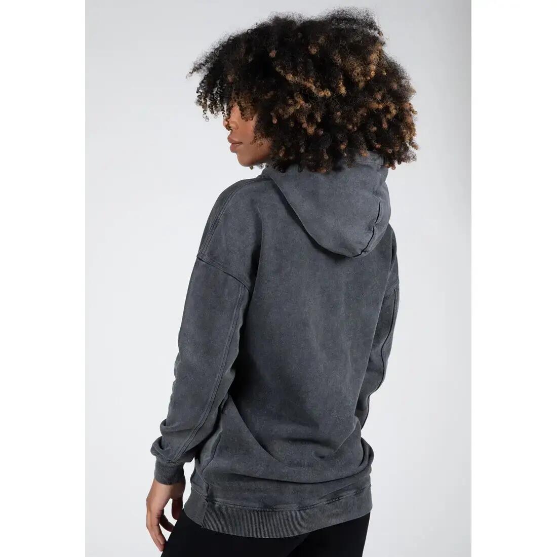 Crowley Women's Oversized Hoodie - Washed Grijs 6/7