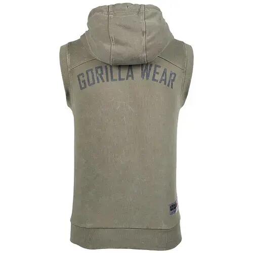 Silverdale Ärmelloses Kapuzenshirt - Armeegrün 3/6