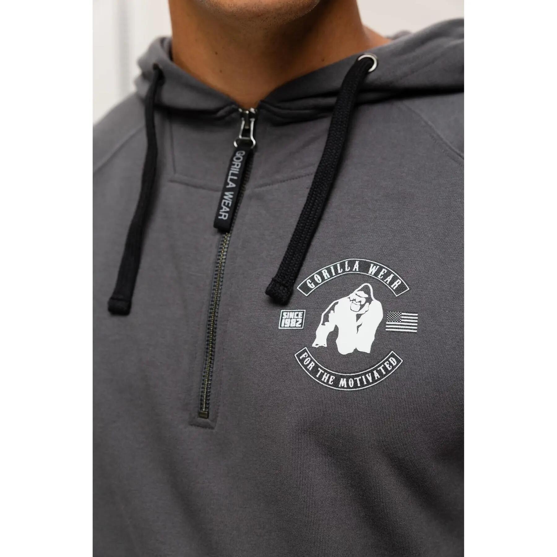 Huntley Felpa senza maniche con cappuccio - Dark Grau 4/6