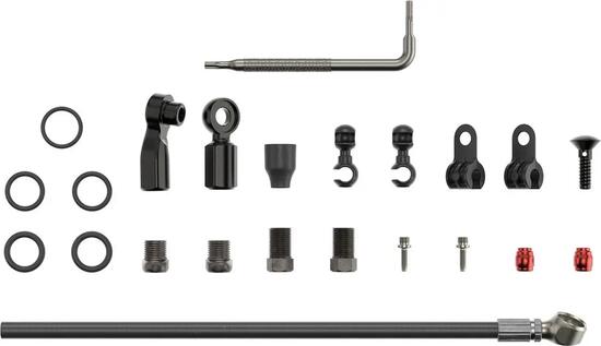 Kit Durite Hydraulique avec Raccords Sram Beveled Banjo (Banjo Biseauté) 2000 mm