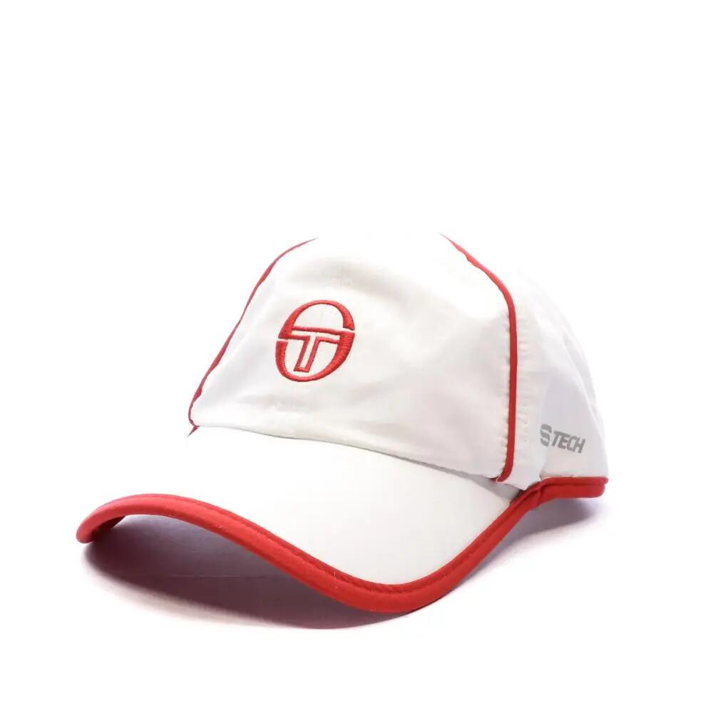 Cappellino Uomo Sergio Tacchini Club Tech Bianco/Rosso 5/7