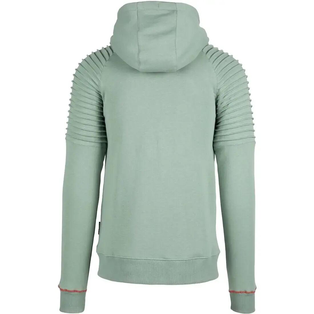 Georgia Felpa con cappuccio con zip - Verde 4/7