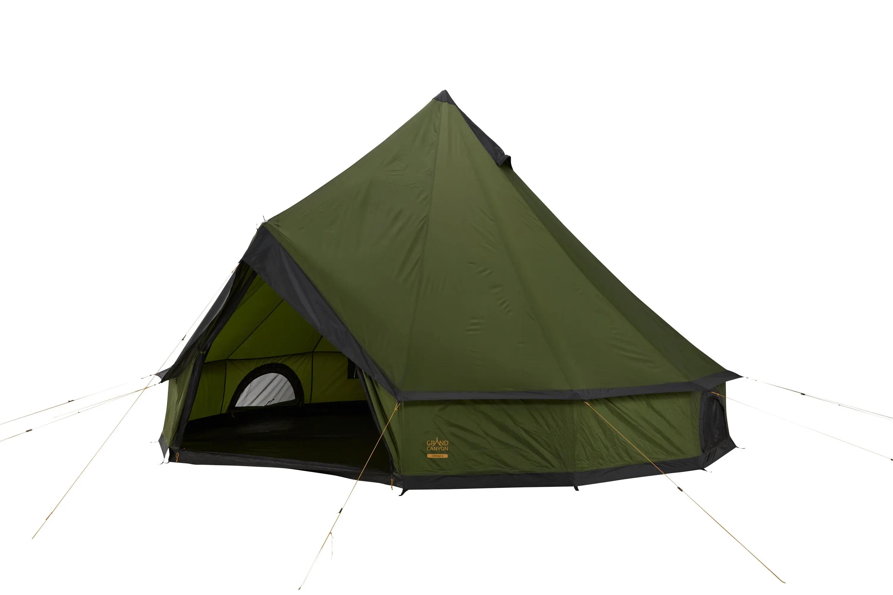 Indiana 8 Personnes Ronde Tente Familles Groupes Tipi Wigwam 6/7