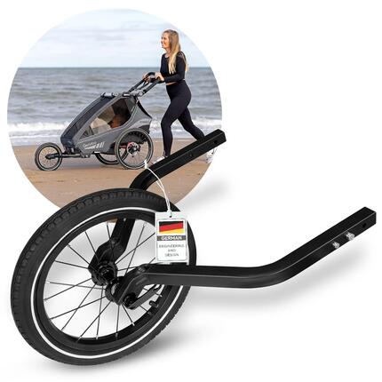 14″ Joggerrad für Einsitzer - Fahrradanhänger