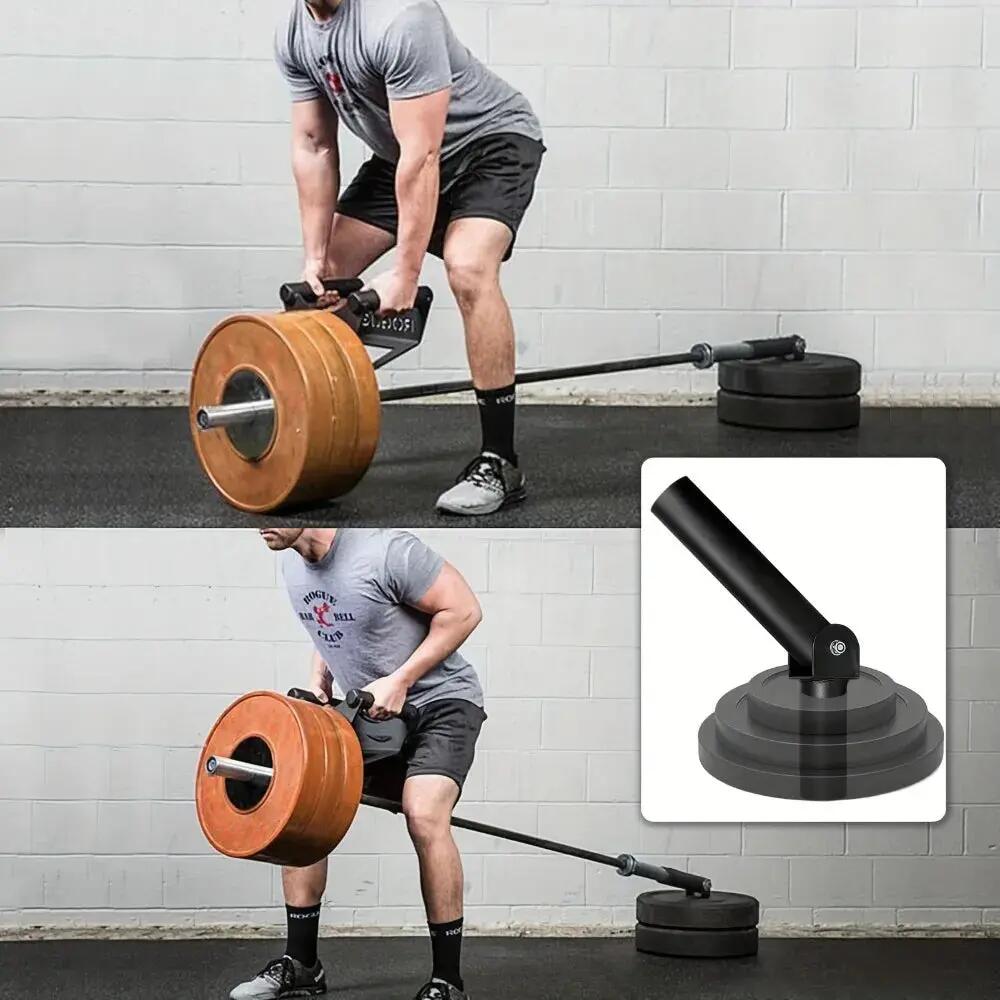 Heavy-Duty T-Bar Row Attachment Universal Barbell Handle