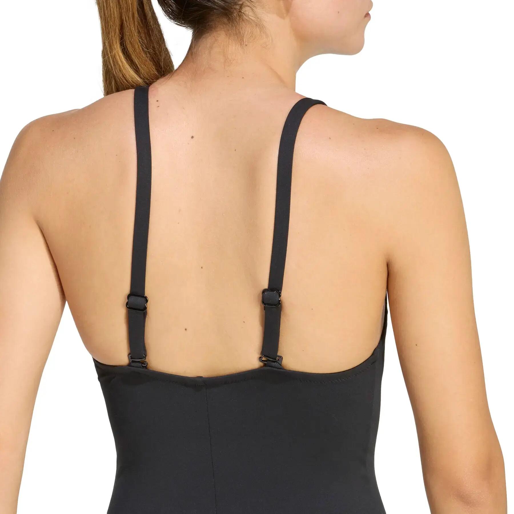 Iconisea Ribbed Padded Thin Straps Swimsuit 6/7