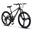 Bicicletă MTB semi-rigidă Evolution 21v Negru/Alb