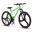 Bicicletă MTB semi-rigidă Power 21v Verde/Negru