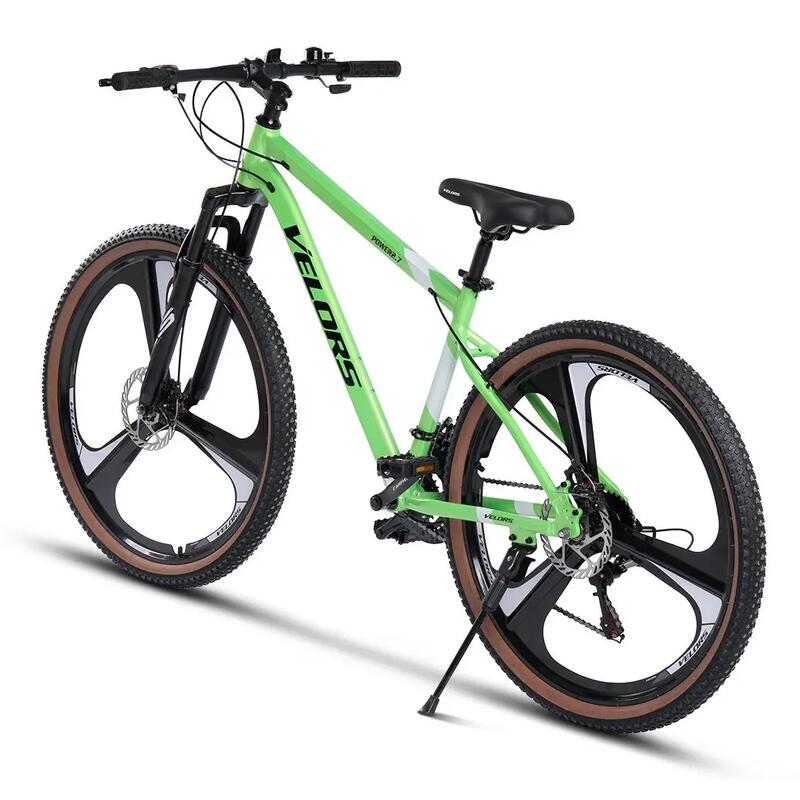 Bicicletă MTB semi-rigidă Power 21v Verde/Negru