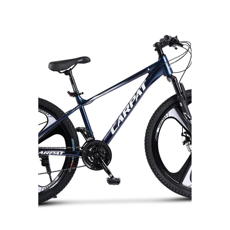 Bicicletă MTB semi-rigidă Evolution 21v Albastru/Cameleon