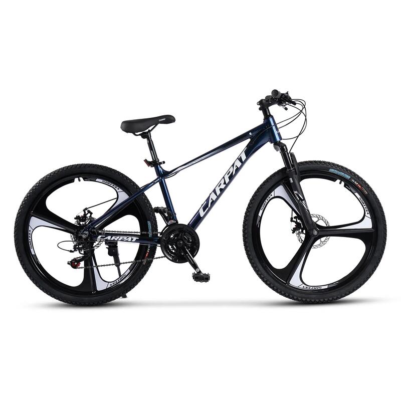 Bicicletă MTB semi-rigidă Evolution 21v Albastru/Cameleon