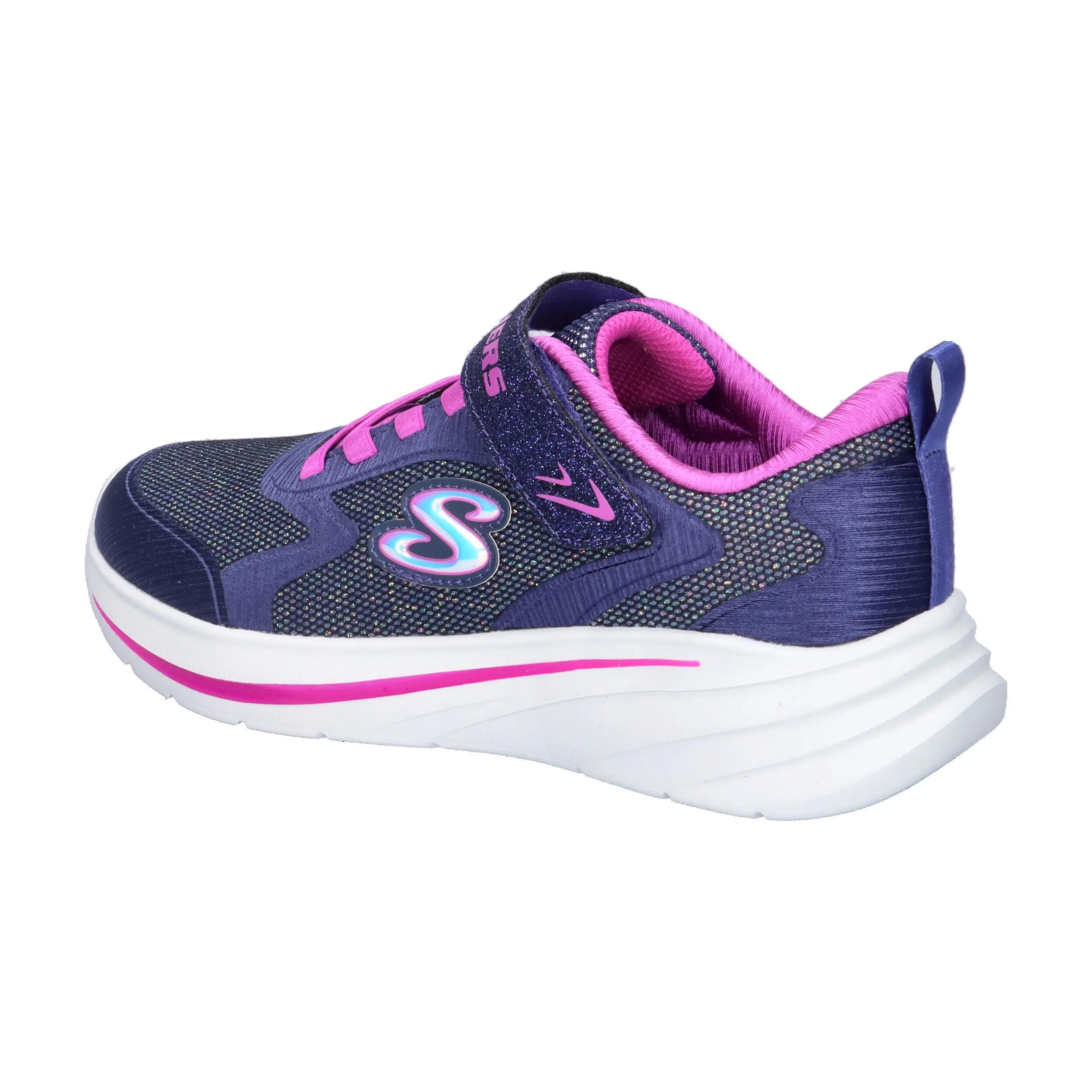Baskets Skechers Modèle Wave 92 Couleur Bleu 10/14