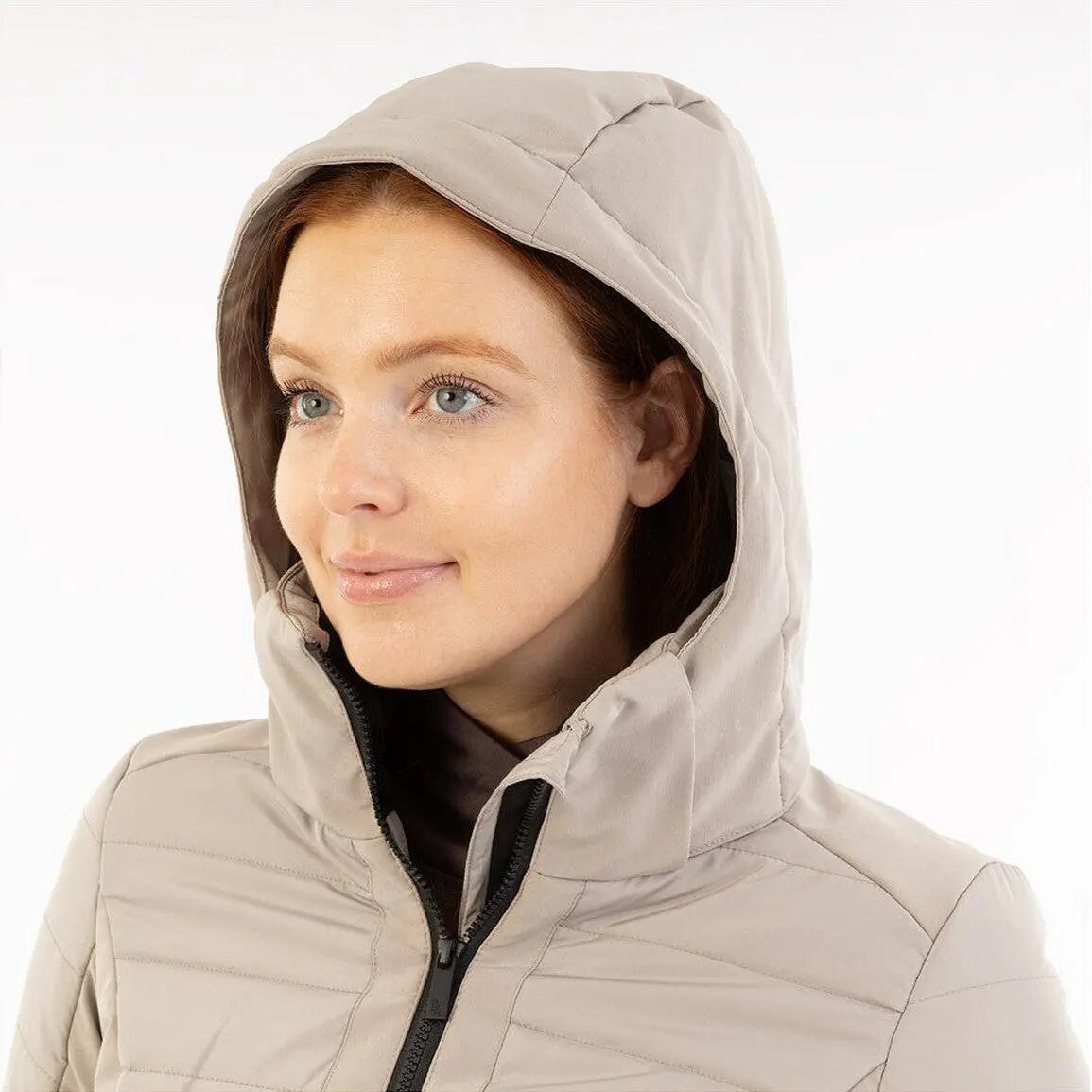 Wasserdichte Reitjacke mit Kapuze, Damen BR Equitation Josephine 9/15