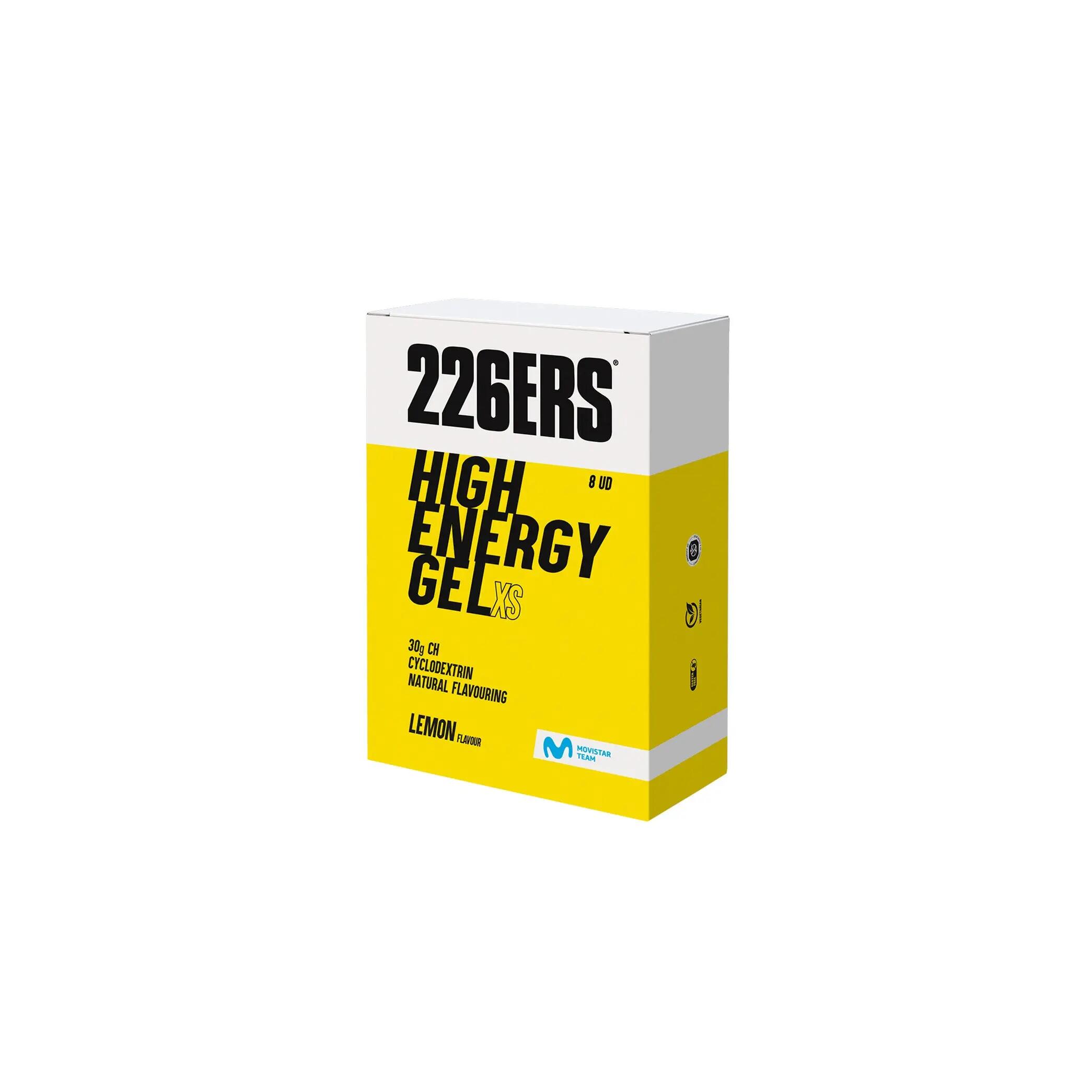 HIGH ENERGY GEL Pack 8x45g SALTY 150mg SPECULOOS 3/4
