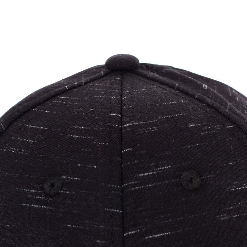 Casquette de baseball SPECKLE (Noir Chiné)