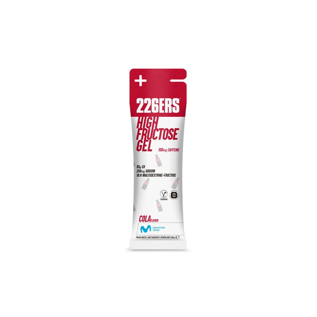PACK 6 GELS HIGH FRUCTOSE 80G 5/6