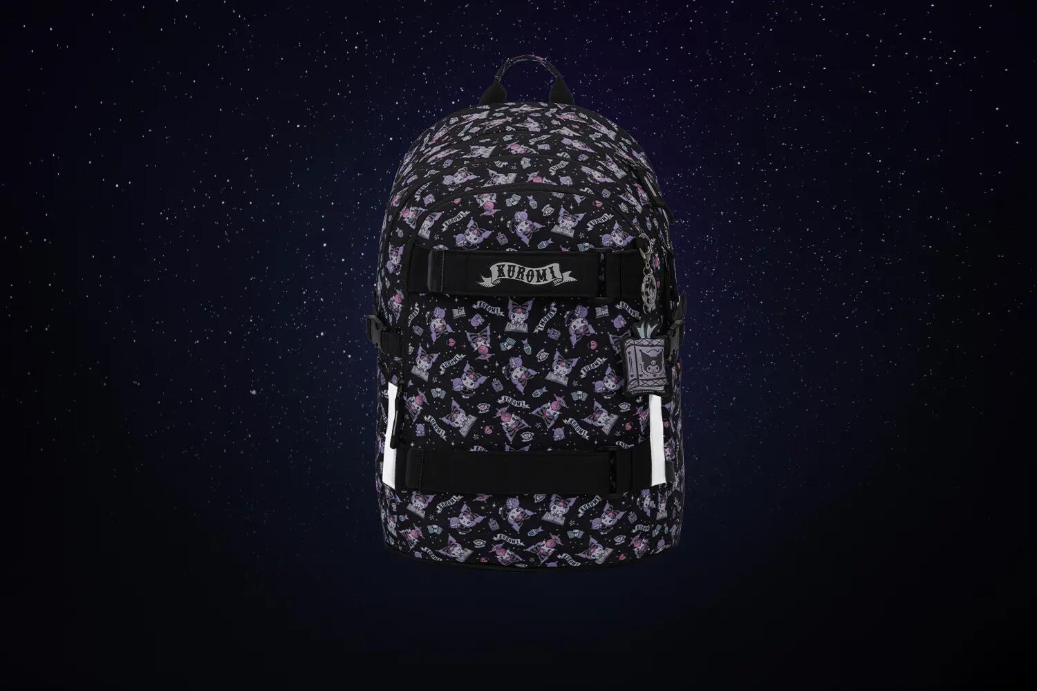 Skate Kuromi Black Schulrucksack-Set 5tlg. 6/7