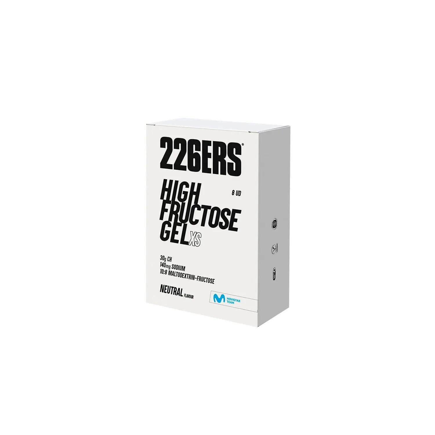 PACK 8 GELS HIGH FRUCTOSE XS 45G 4/4