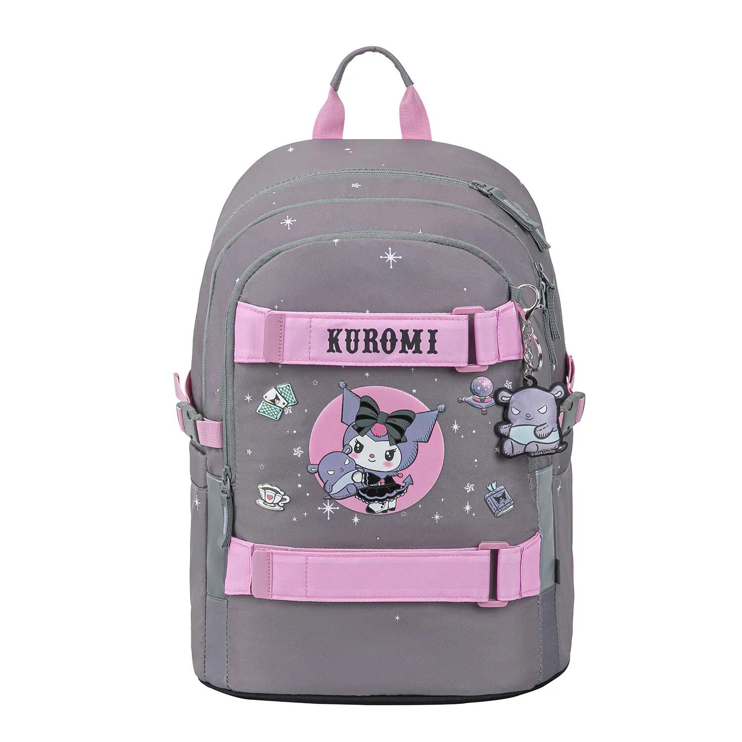 Skate Kuromi Grey Schulrucksack-Set 3tlg. 2/7
