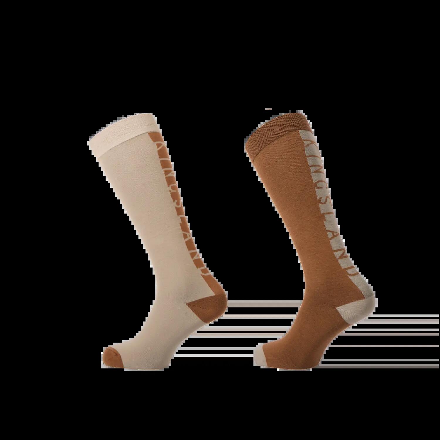 Kingsland Klmelinda Coolmax Sock Beige Cobblestone (2x) 2/2