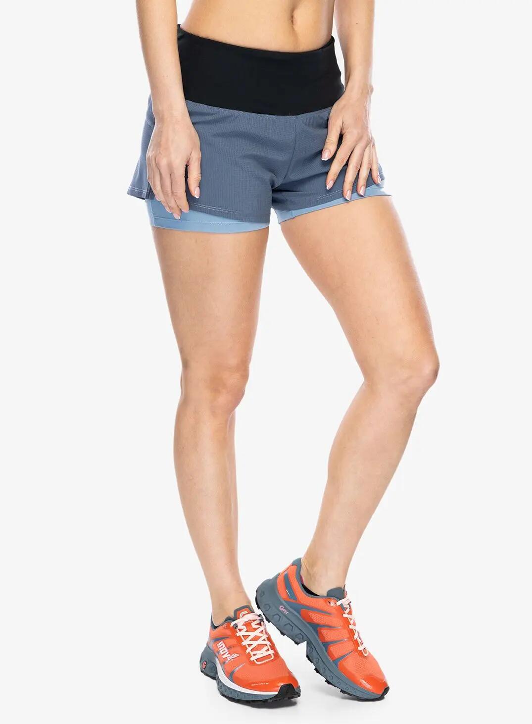 Spodenki do biegania damskie Inov-8 Trailfly Ultra 3 2in1 Short 3/7