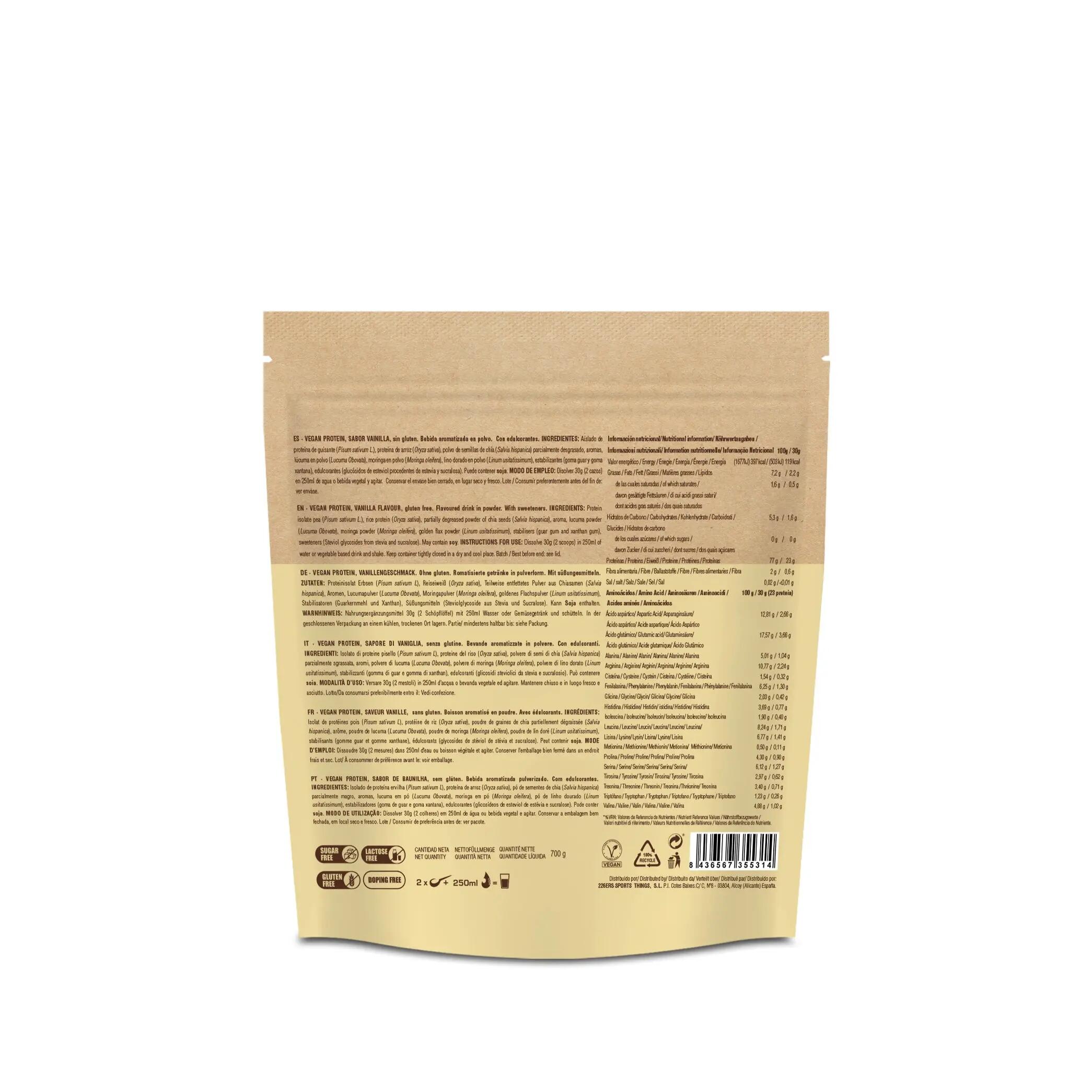 PROTEINE VEGAN 700G 6/6