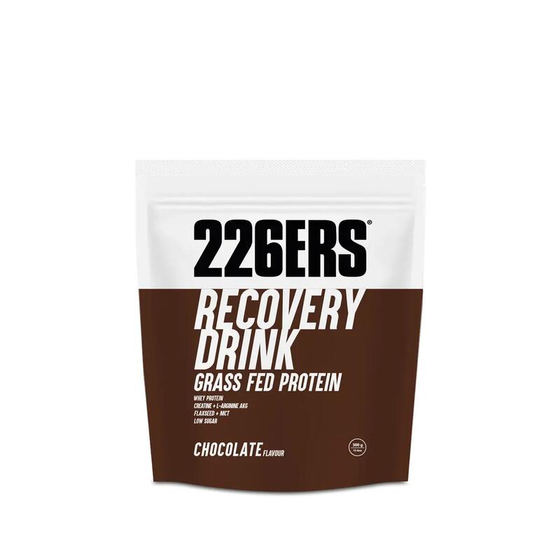 Plic pudra recuperare - recovery drink - capsuni - 500gr
