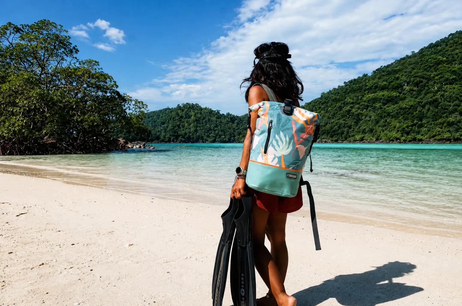 Mochila Impermeável Dry Tank Tropical 20L 7/9