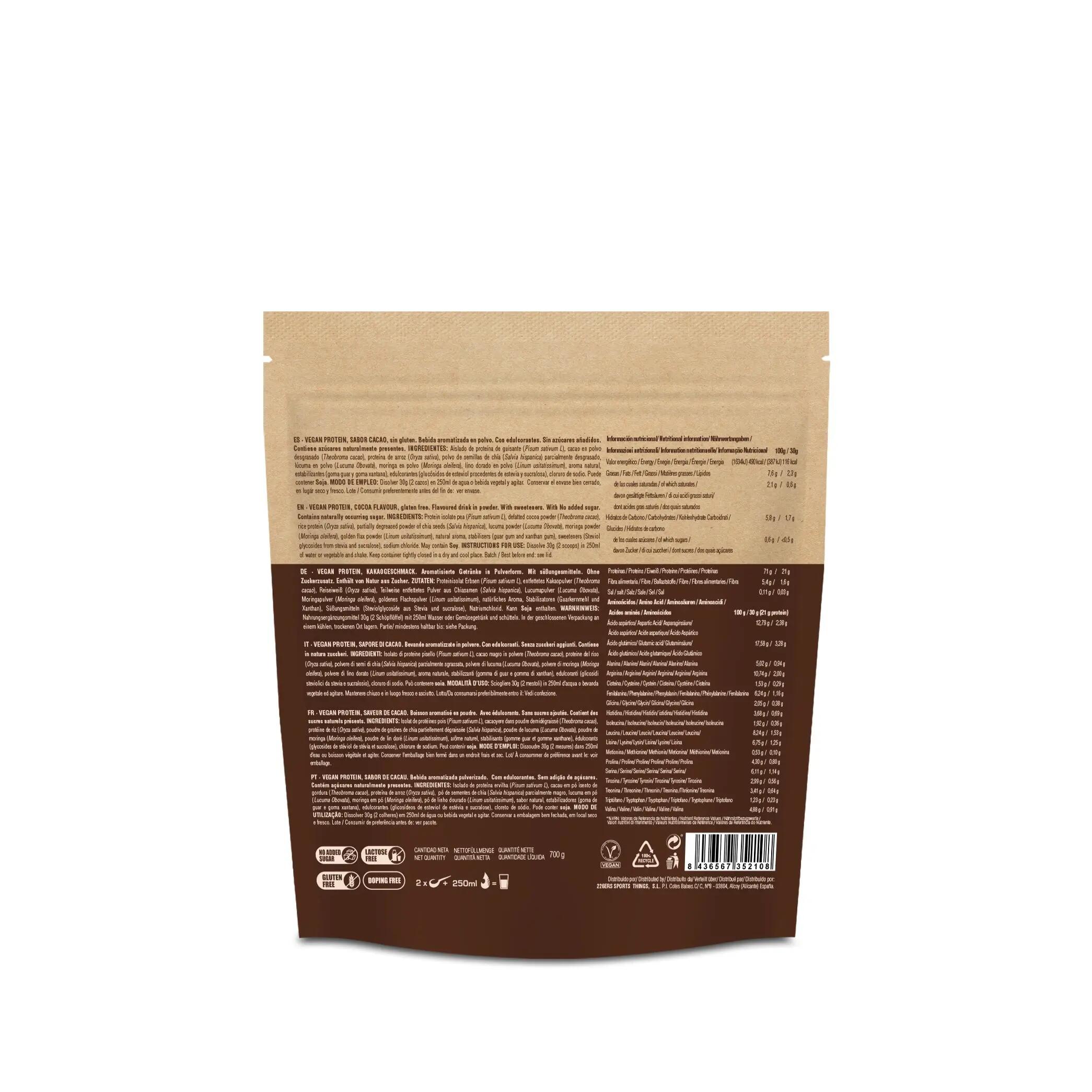 PROTEINE VEGAN 700G 3/6