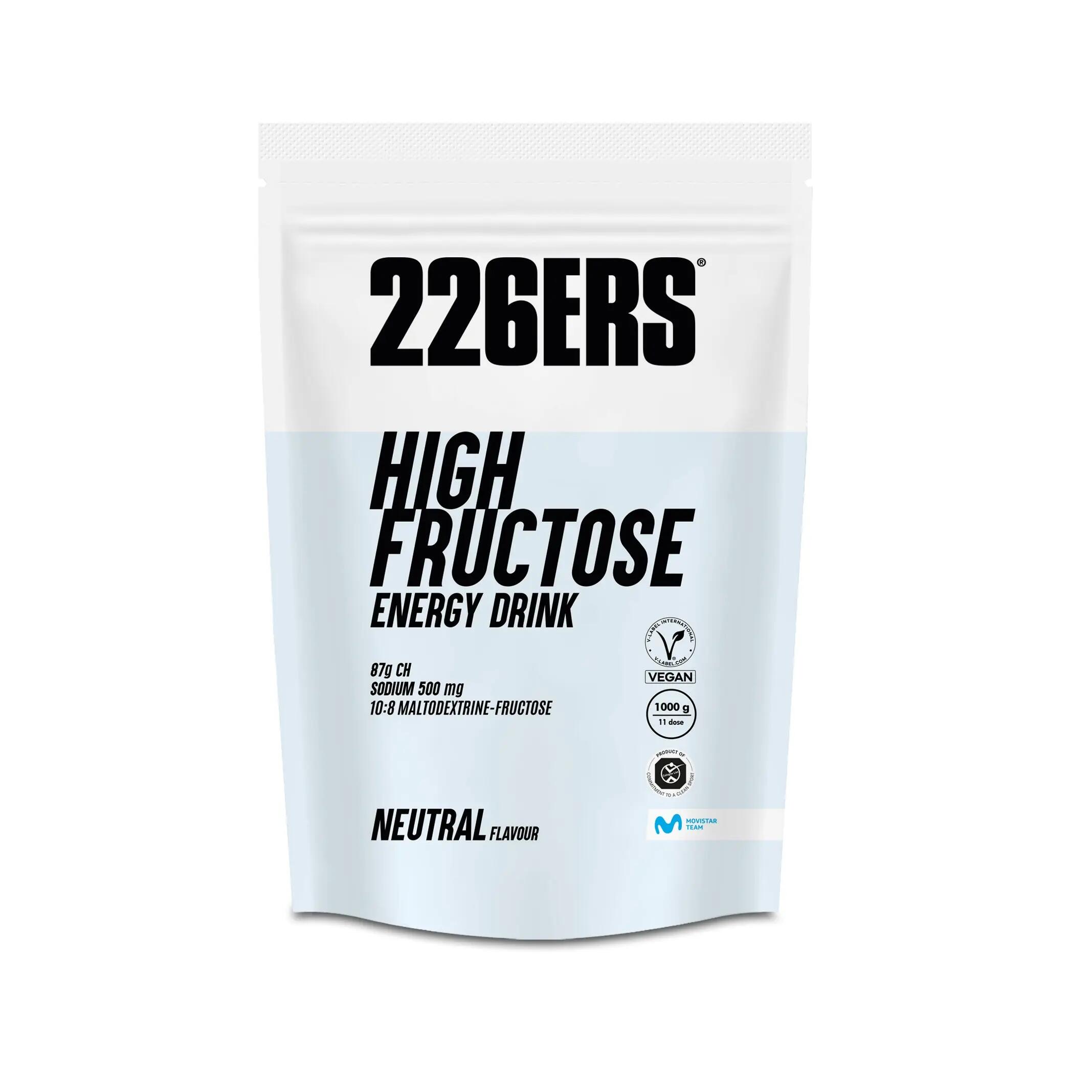 HIGH FRUCTOSE ENERGY DRINK 1Kg SOFT LEMON 2/6