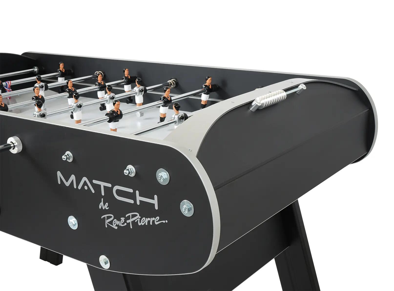 Baby Foot Match Noir - Fabrication française - L153 x l105 x H90 2/10