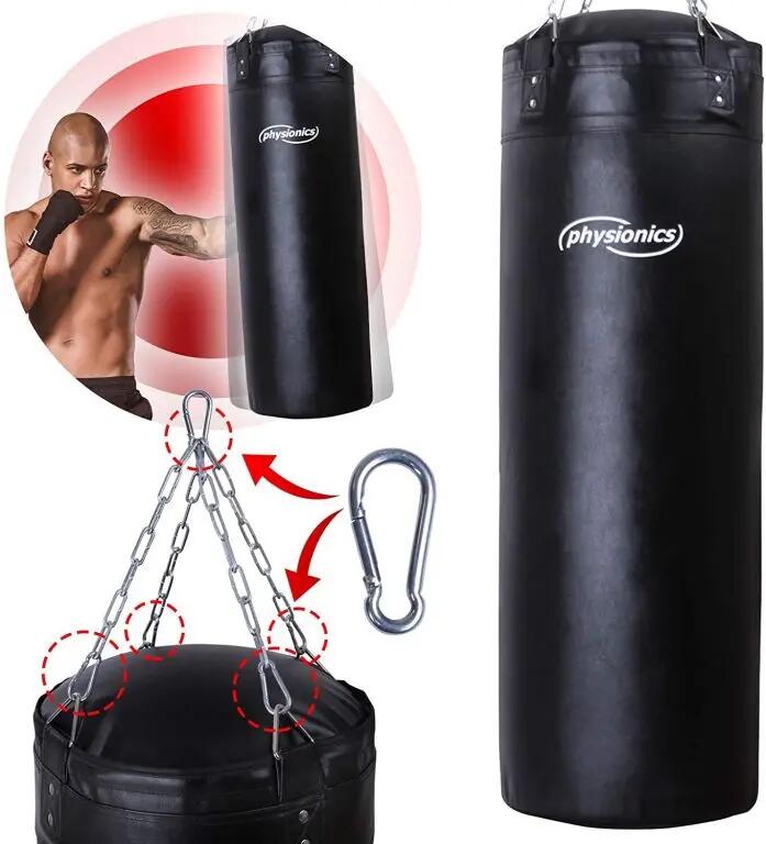 PHYSIONICS Unisex - box - závěsný, odolný, 27 kg - boxovací pytel
