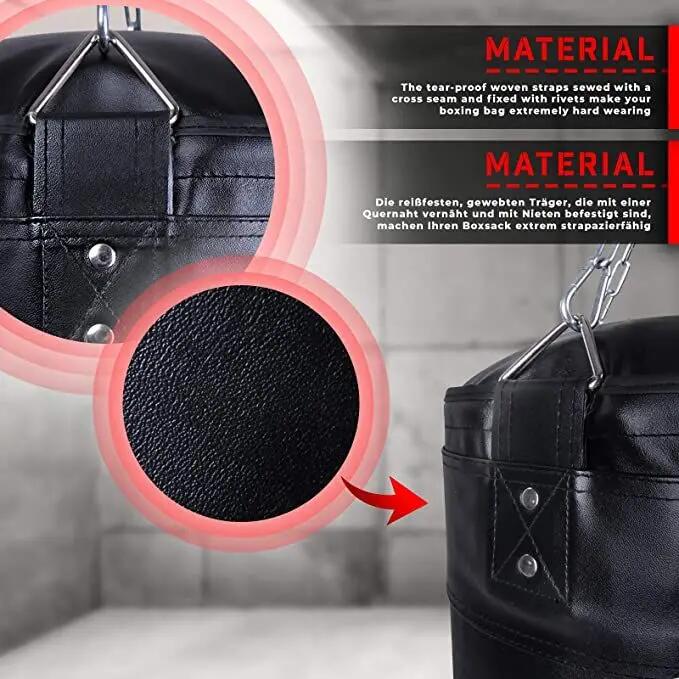 Unisex - box - závěsný, odolný, 27 kg - boxovací pytel 4/7