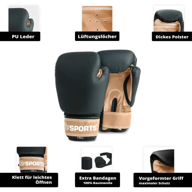 Unisex - box - odolné, přenosné, kompletní set - pytel s výplní - ScSPORTS® 5/7