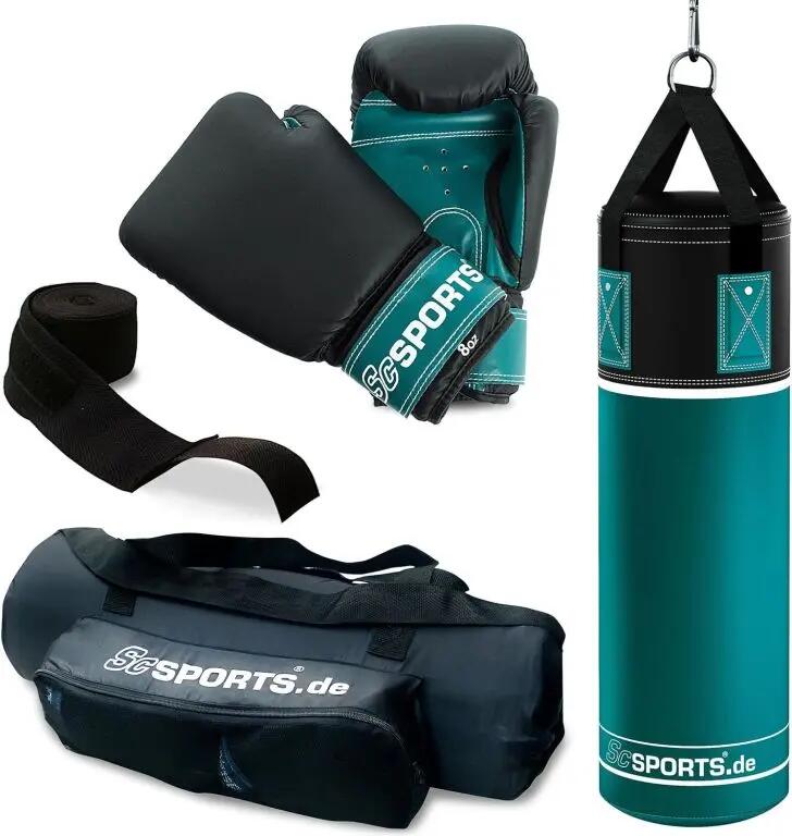 SCSPORTS Unisex - box - bezpečný, lehký, tréninkový set - boxovací sada
