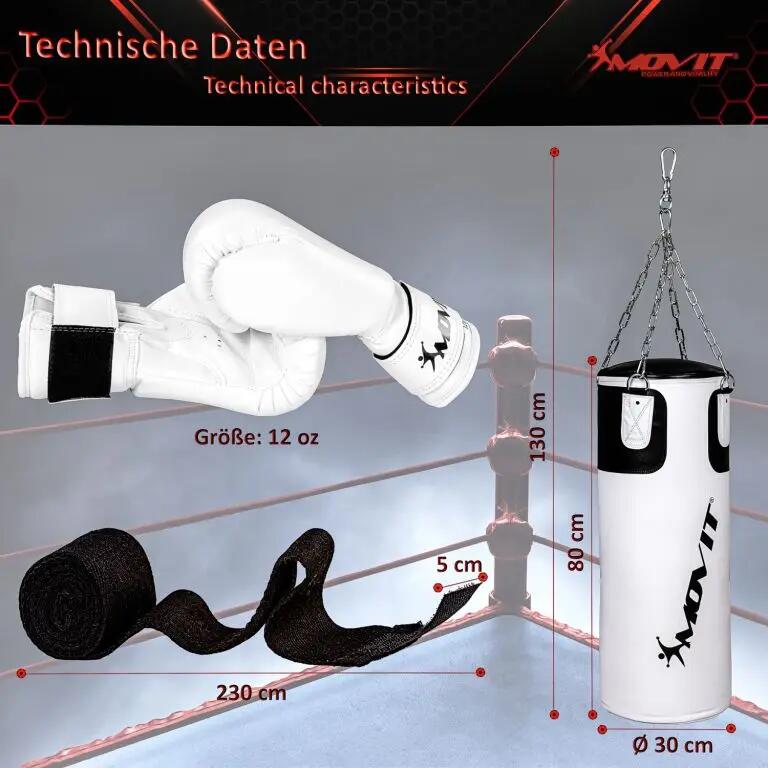 Set de boxe Noir/Blanc 3/7