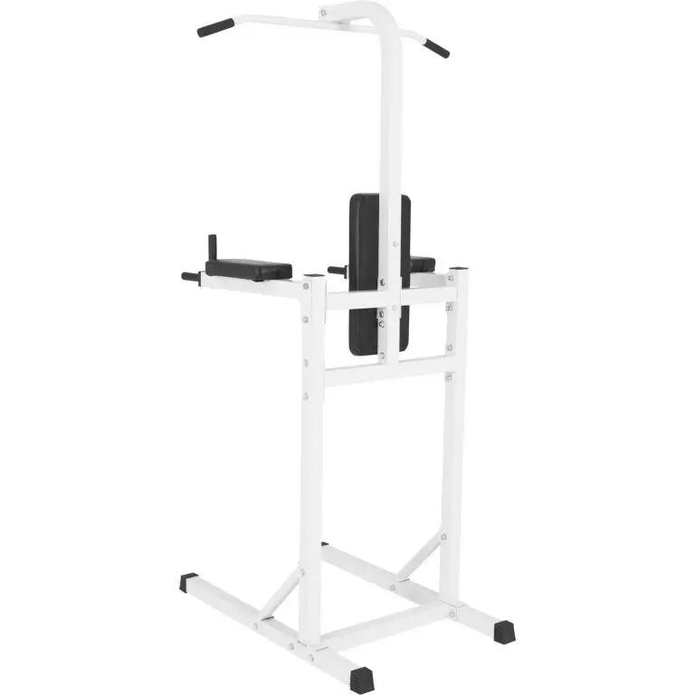 STATION DE TRACTION MULTIFONCTIONS |CHAISE ROMAINE |MUSCULATION |NOIR OU BLANC 4/7