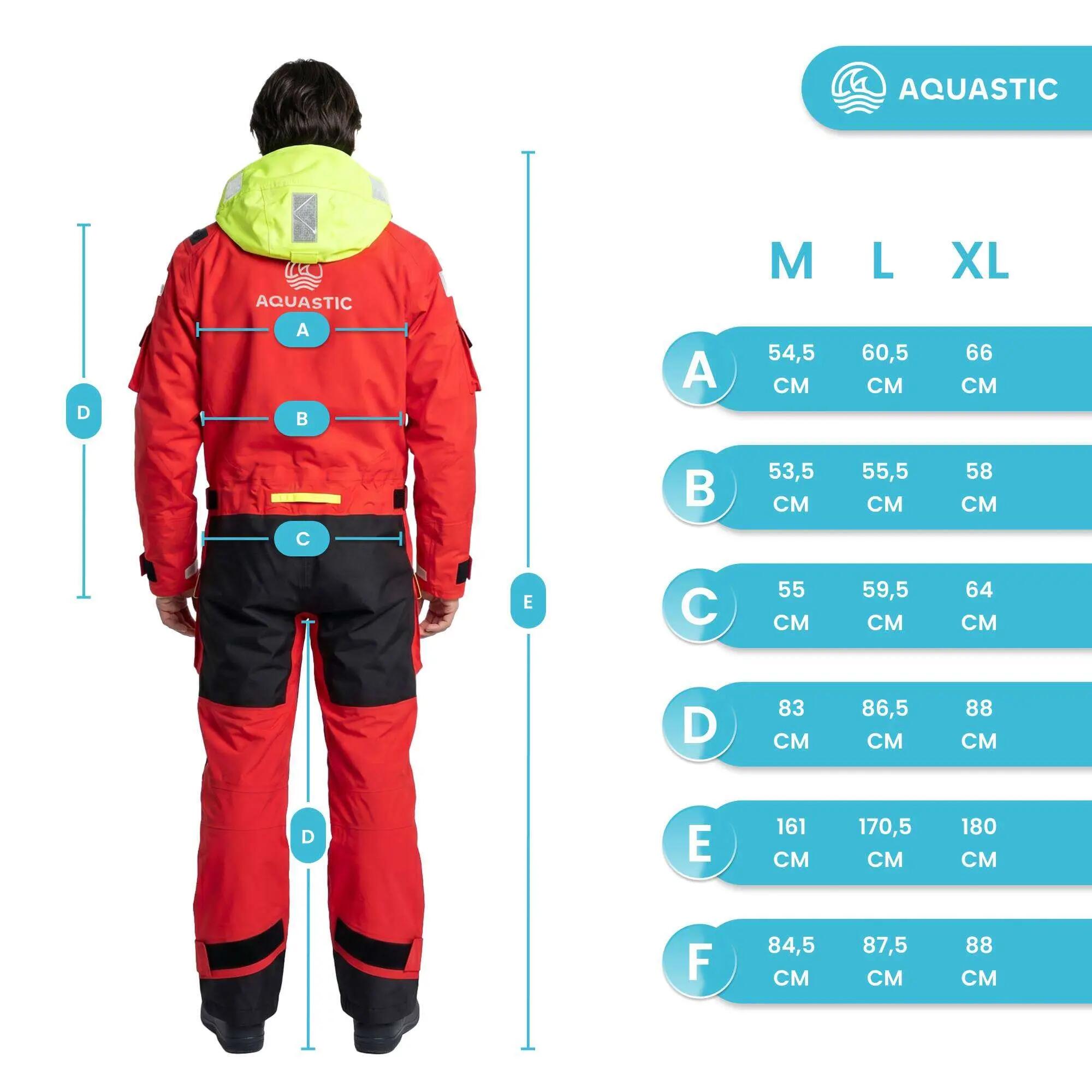 Heren zeilpak AQUASTIC Outrun 10 000/8 000 3/12