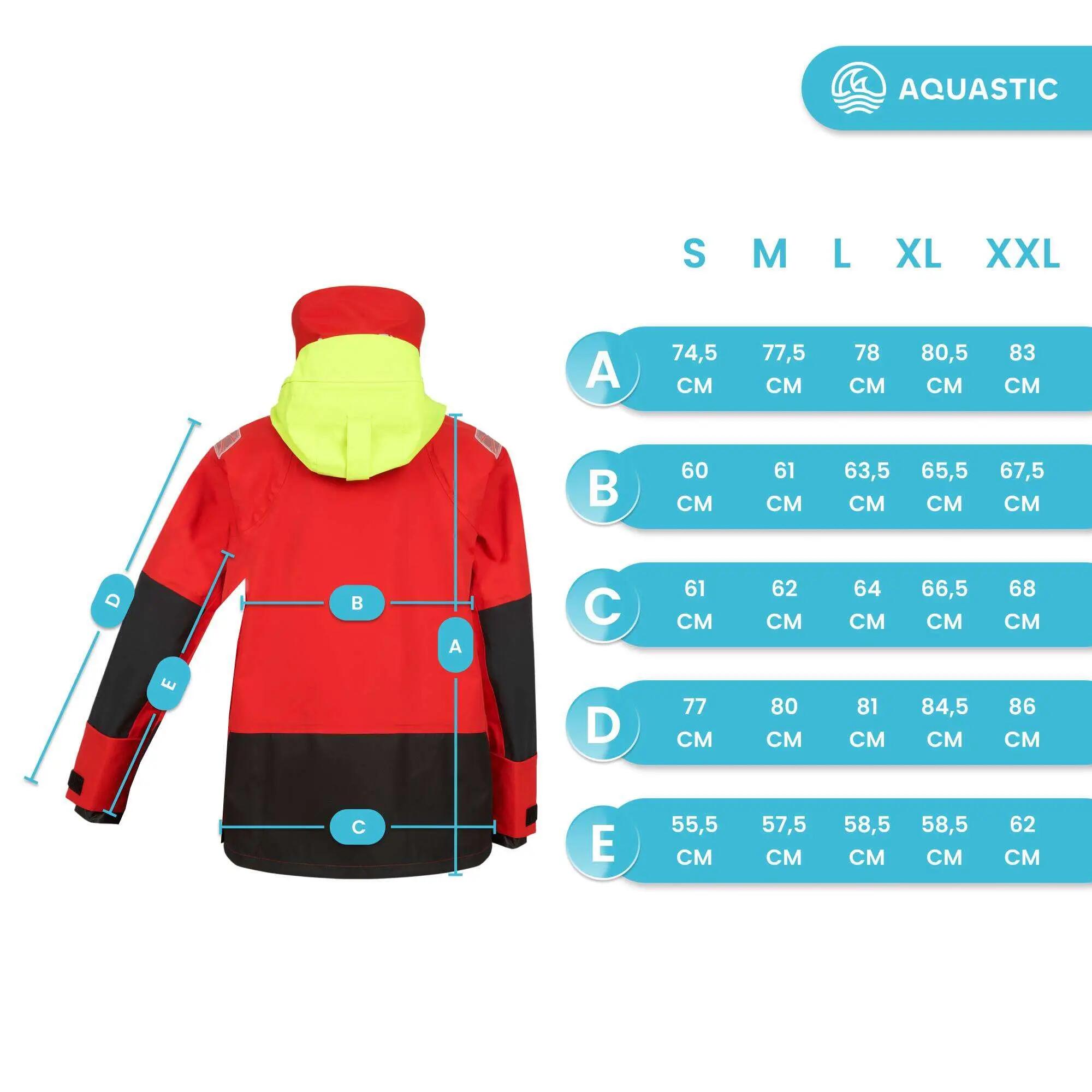 Veste de voile homme AQUASTIC Outrun 15 000/15 000 3/13