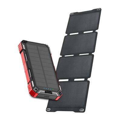 Solar powerbank spark 2 + portable solar panel unfold 30