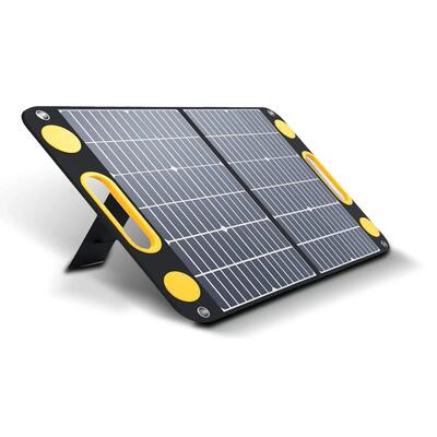 Portable solar panel unfold 60
