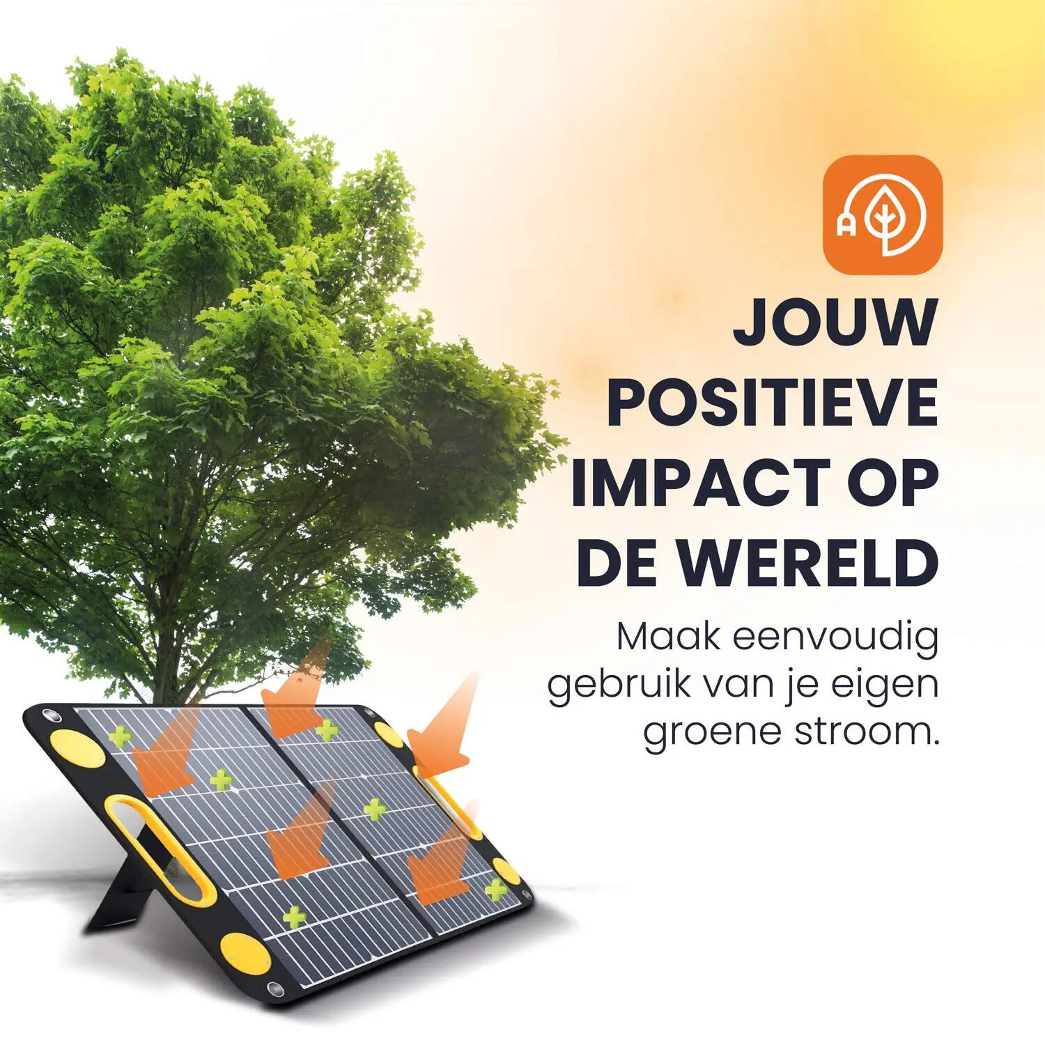 Portable Solar Panel Unfold 60 8/15