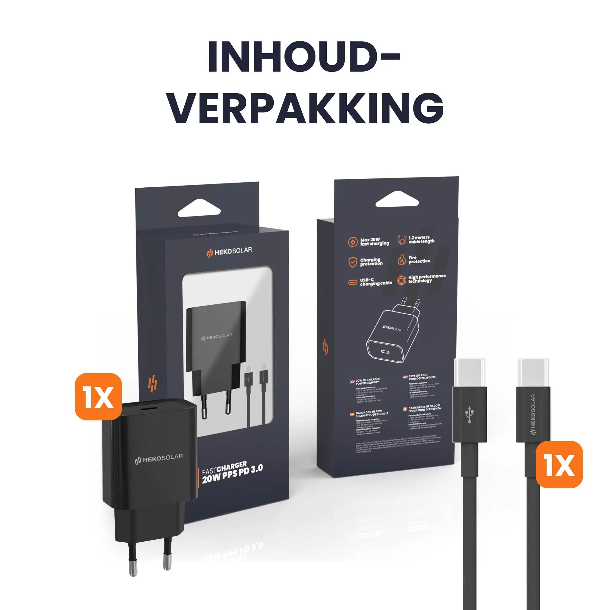20W Adapter USB-C 6/8