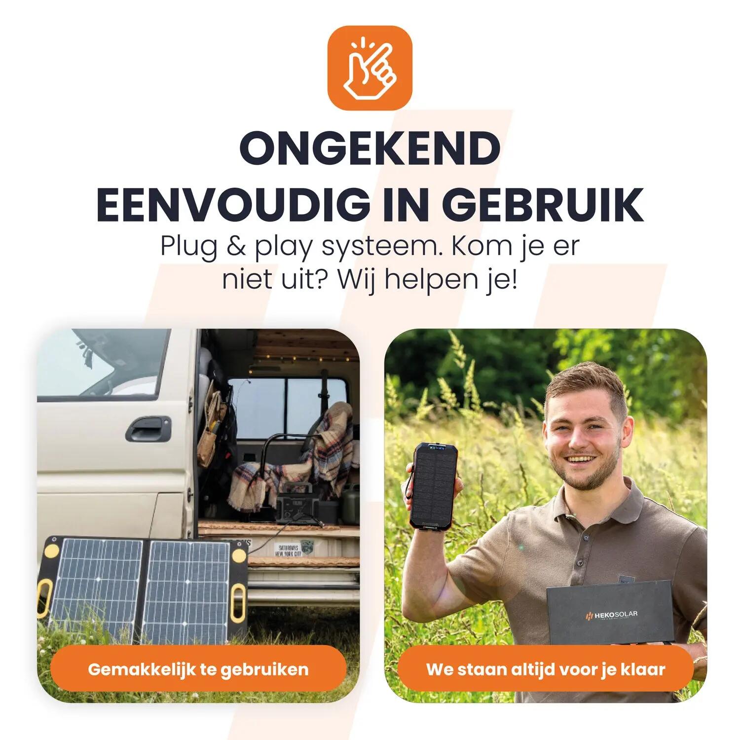 Portable Solar Panel Unfold 60 7/15