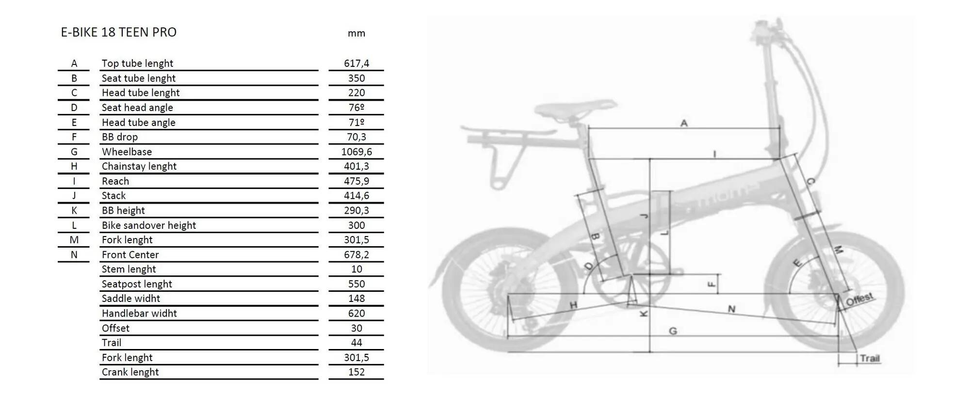 Vélo Electrique Pliant, E-Bike E-18TEEN,SHIMANO 7V,Batterie Ion Lithium 36V 9Ah 15/15