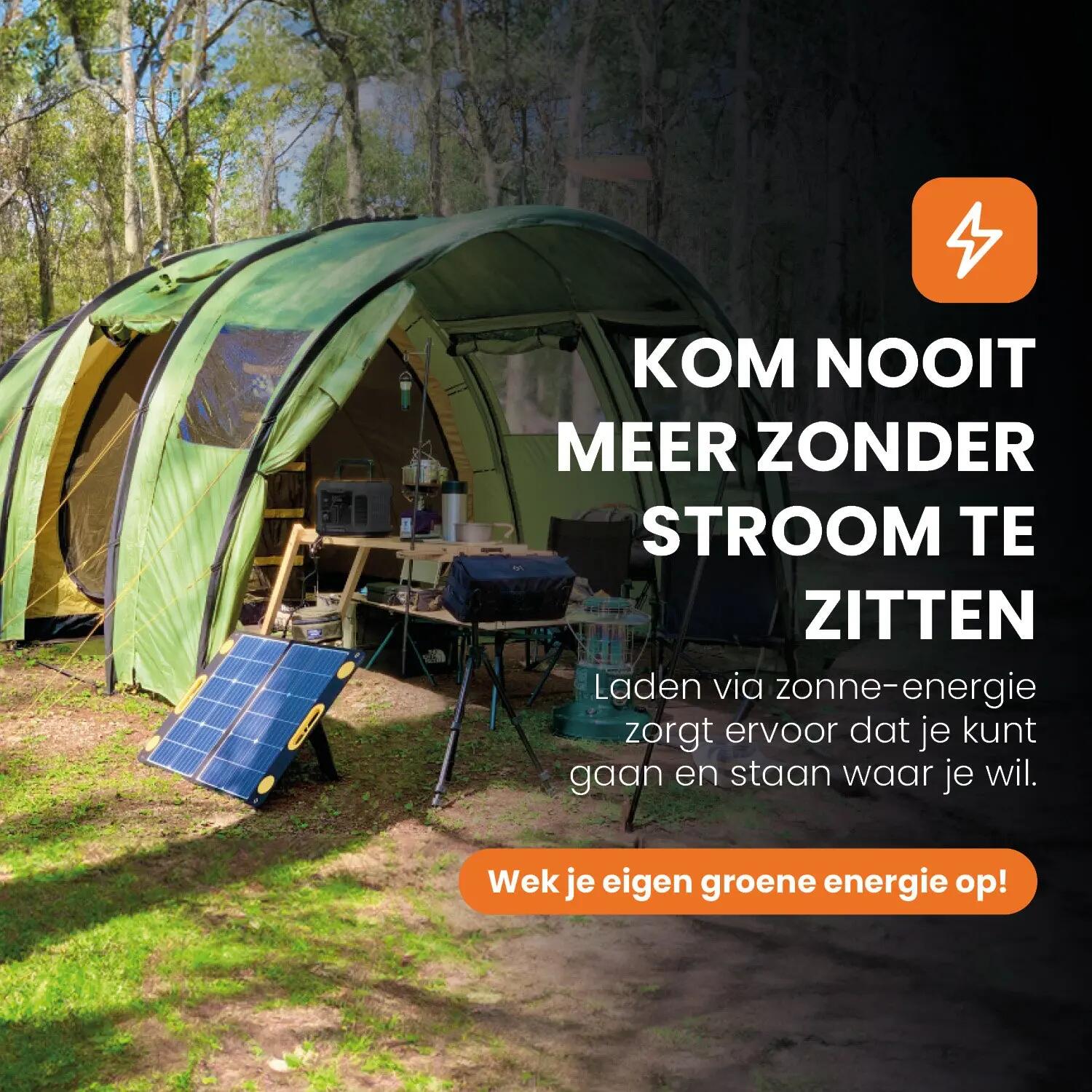 Powerstation Master 300 + Portable Solar Panel Unfold 60 4/15