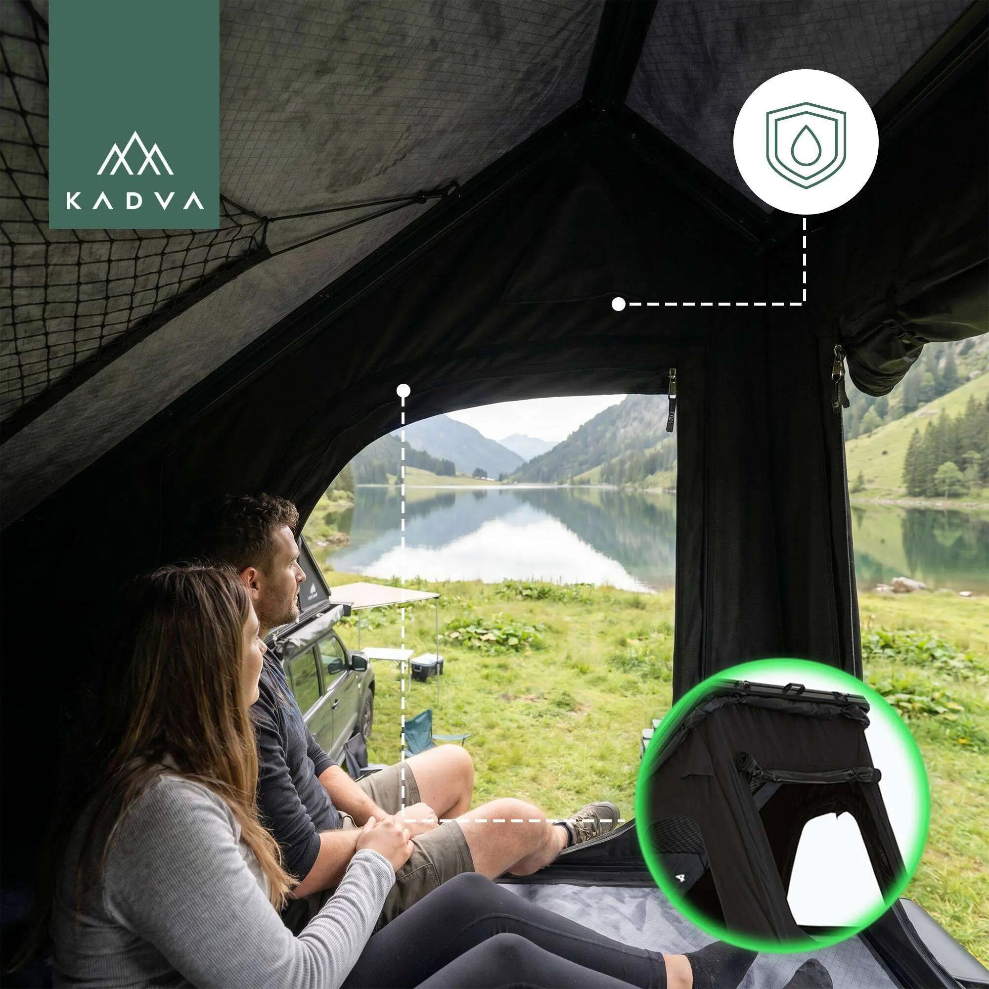 Tenda da tetto per 2 persone Kadva Razor 5/8